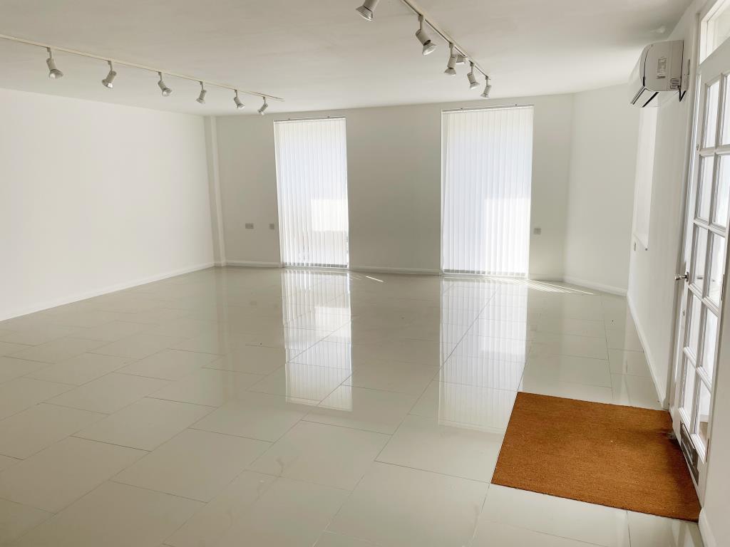 Lot: 44 - FREEHOLD MIXED USE INVESTMENT - view of commercial unit 3 in Dems House at first floor level